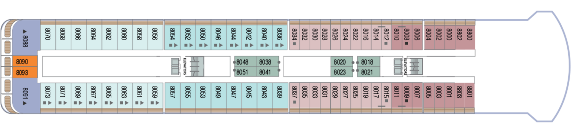 Deck 8 plan